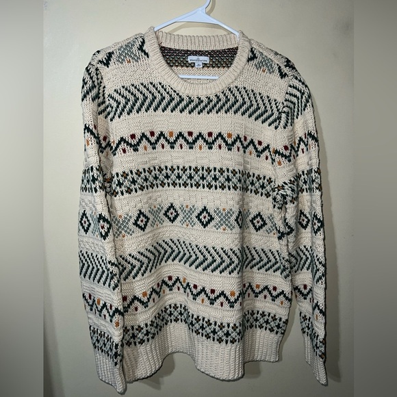 L.L. Bean Sweaters - L.L. Bean Sweater Women's XL Ivory Cable Knit 1912 Heritage Irish Fisherman NWT